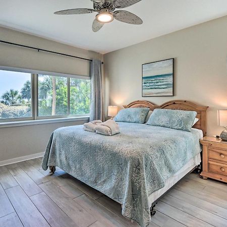 Palmetto Dunes Villa With Views Steps To Beach! Hilton Head Island Bagian luar foto
