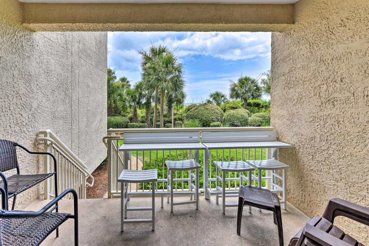 Palmetto Dunes Villa With Views Steps To Beach! Hilton Head Island Bagian luar foto