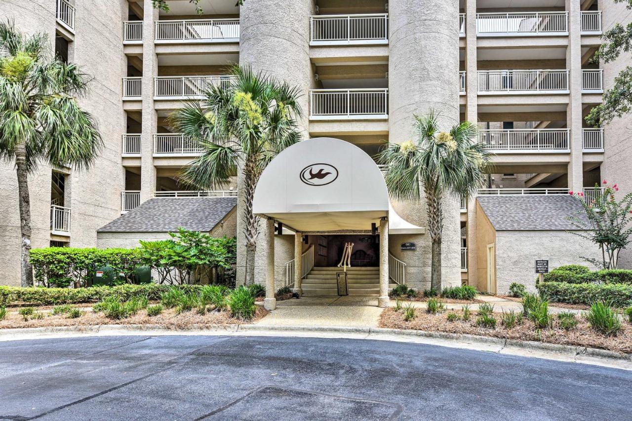 Palmetto Dunes Villa With Views Steps To Beach! Hilton Head Island Bagian luar foto
