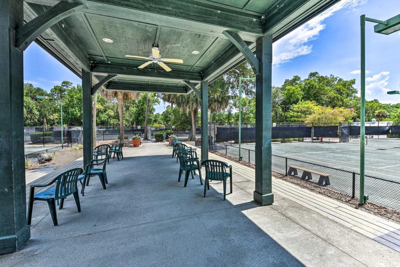 Palmetto Dunes Villa With Views Steps To Beach! Hilton Head Island Bagian luar foto