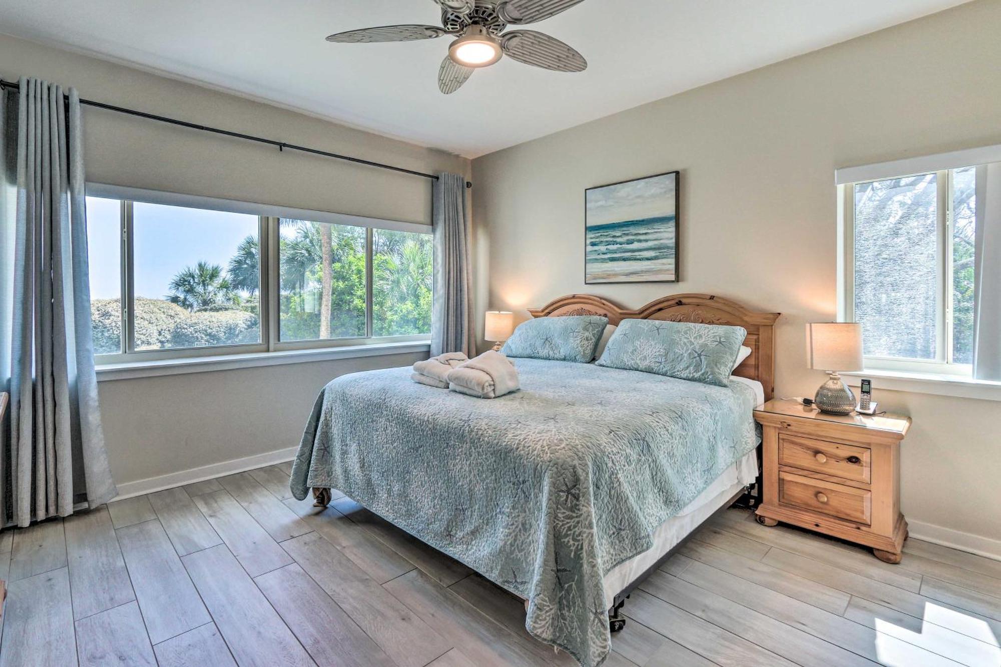 Palmetto Dunes Villa With Views Steps To Beach! Hilton Head Island Bagian luar foto