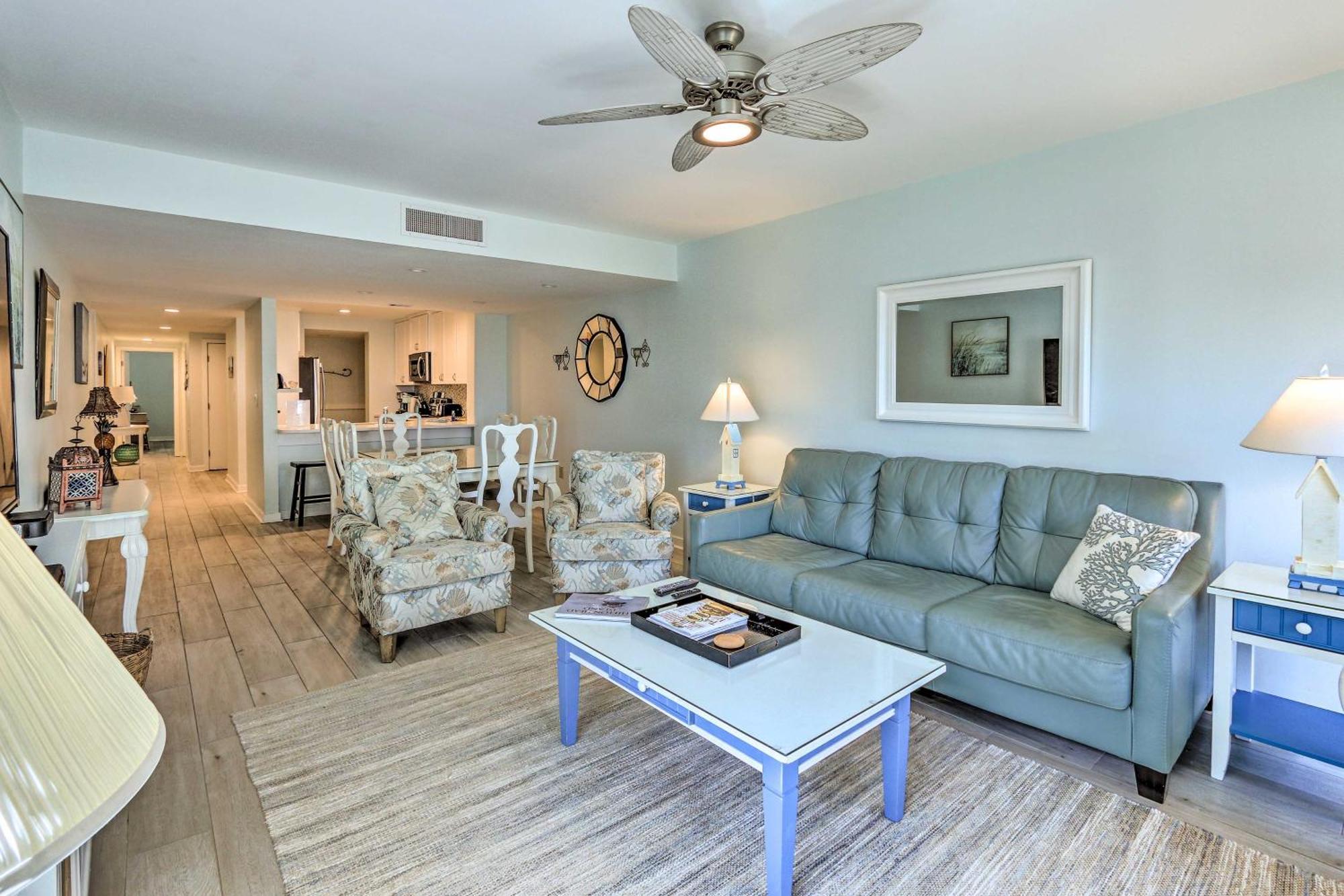 Palmetto Dunes Villa With Views Steps To Beach! Hilton Head Island Bagian luar foto