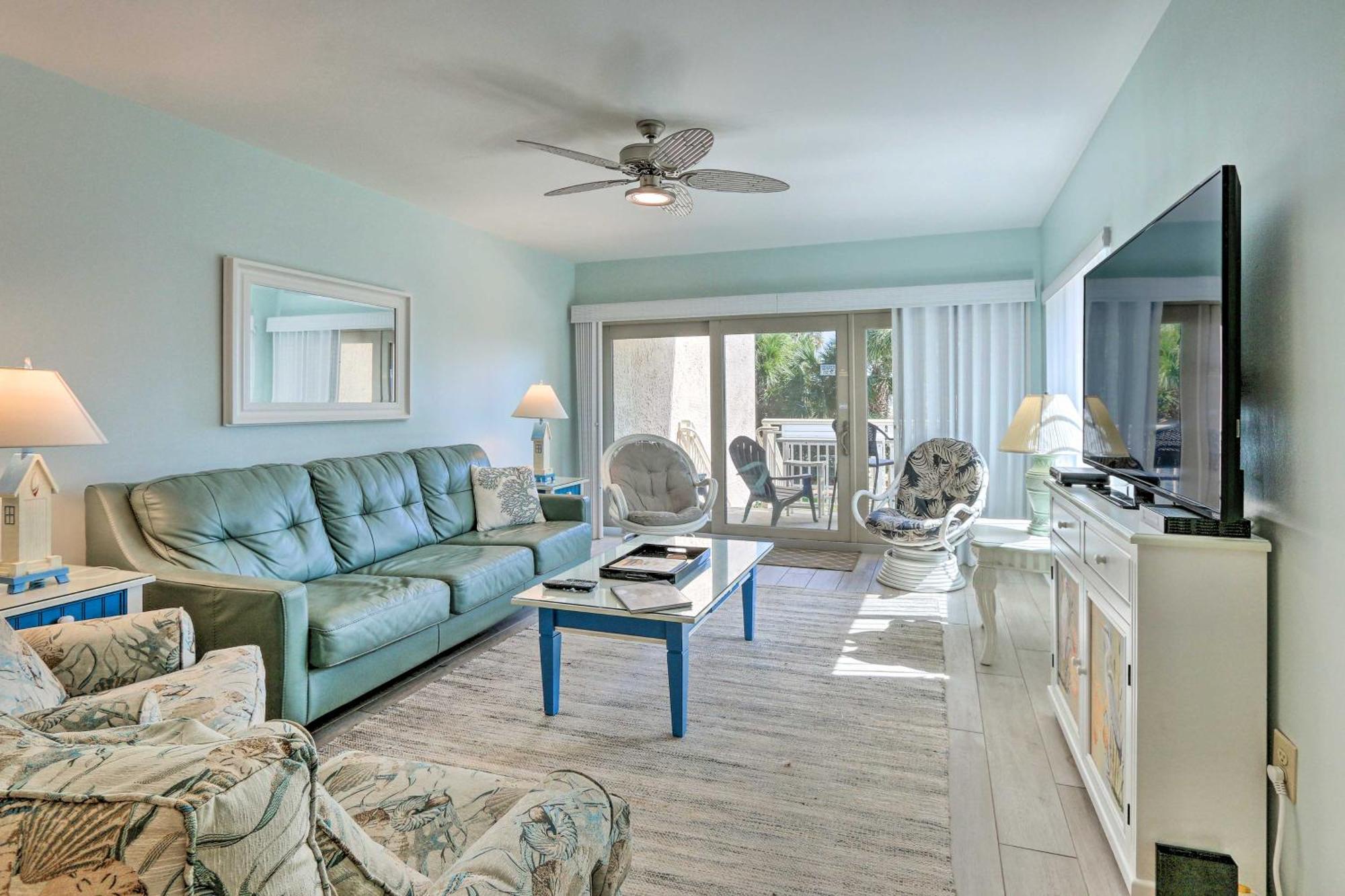 Palmetto Dunes Villa With Views Steps To Beach! Hilton Head Island Bagian luar foto