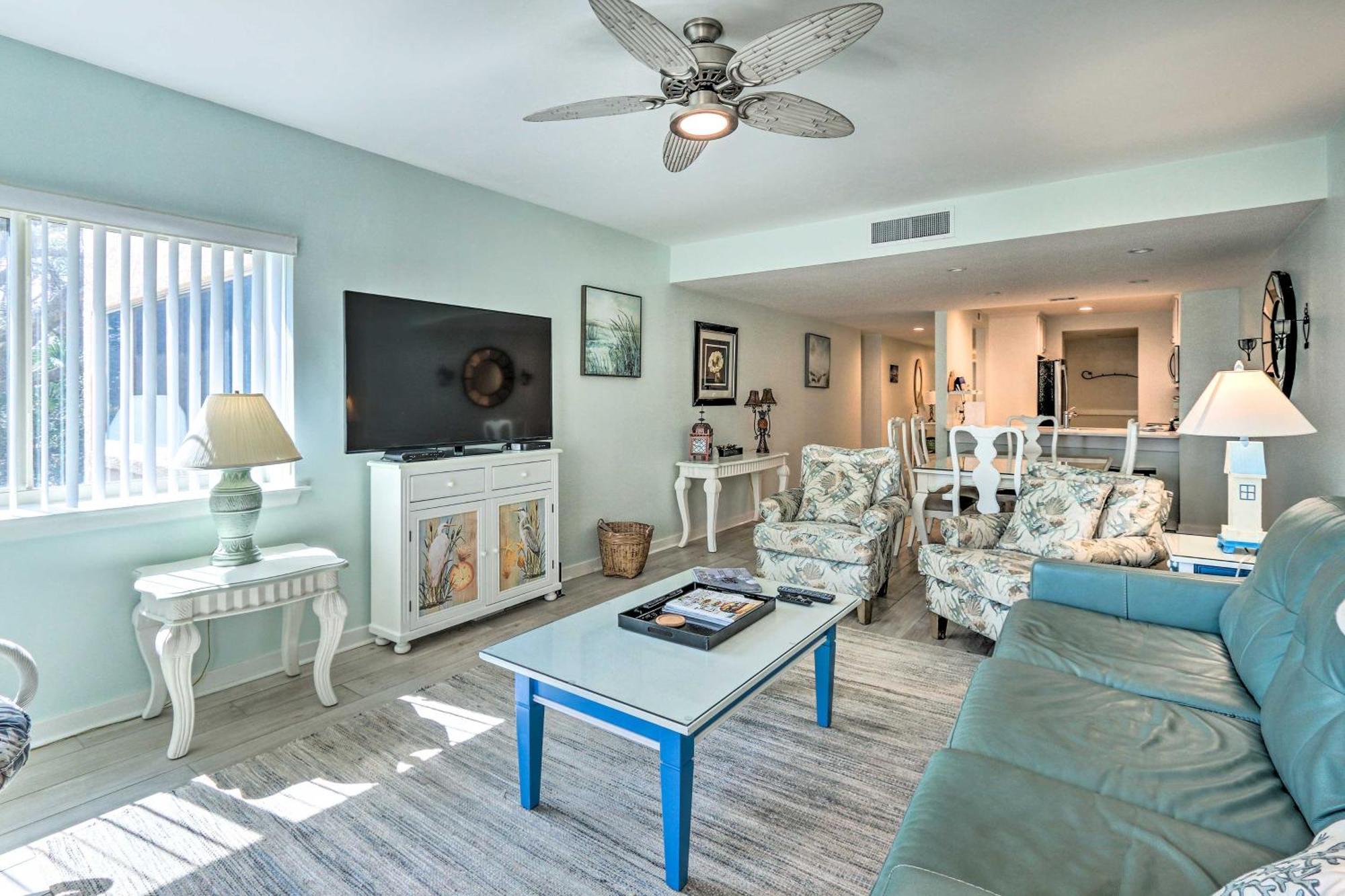 Palmetto Dunes Villa With Views Steps To Beach! Hilton Head Island Bagian luar foto