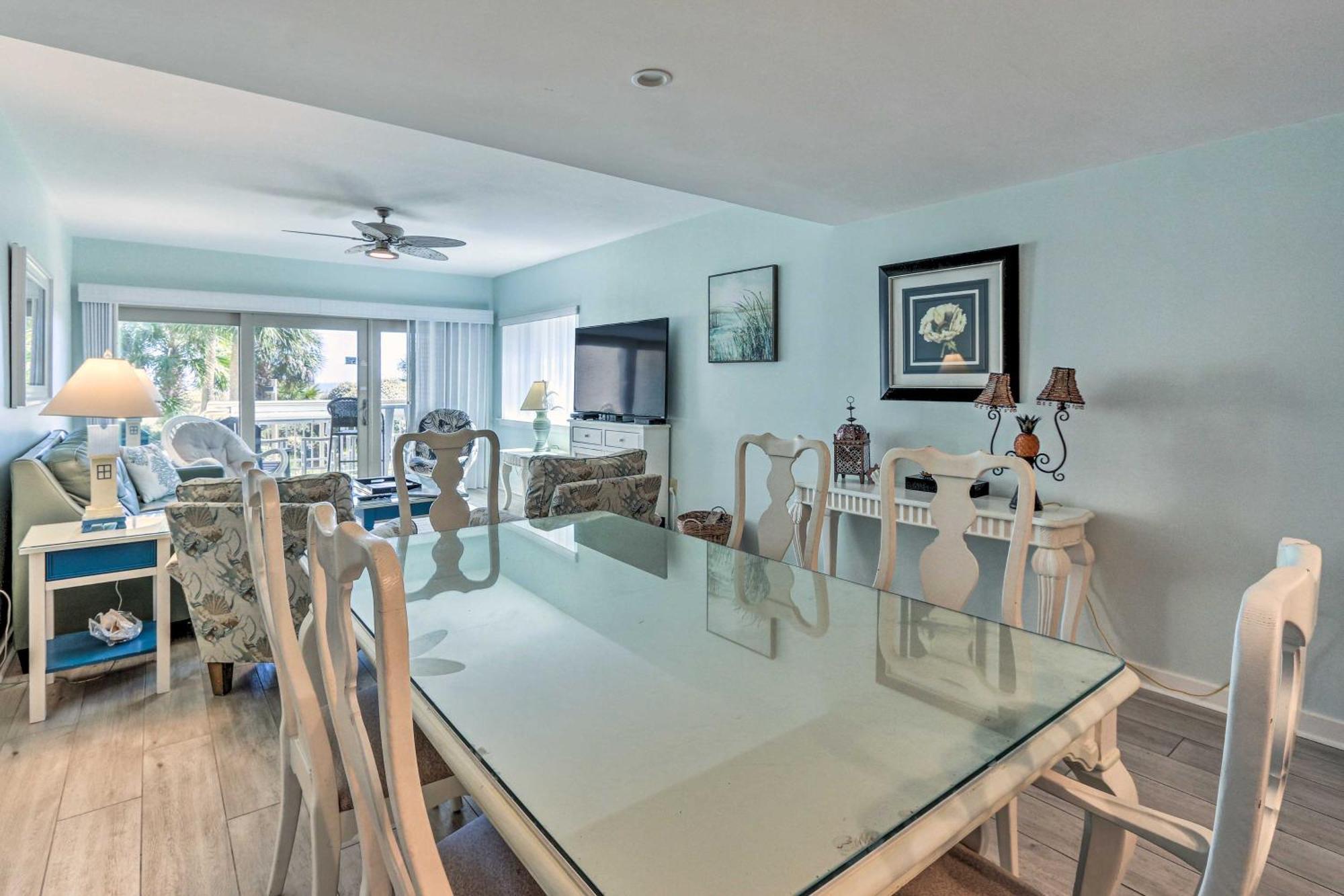Palmetto Dunes Villa With Views Steps To Beach! Hilton Head Island Bagian luar foto